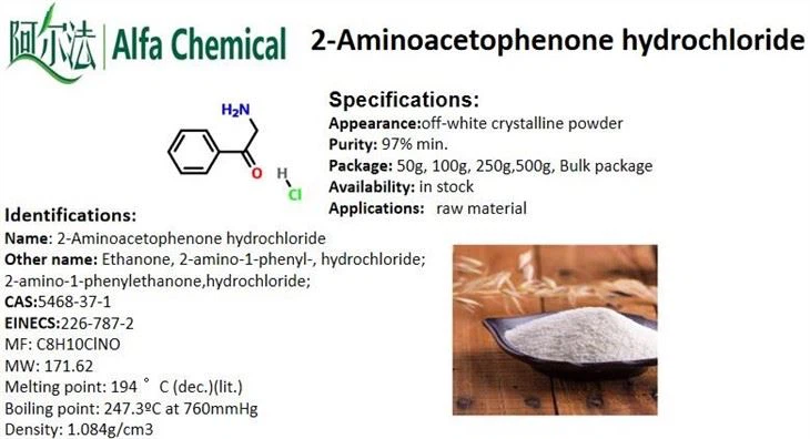 2-Aminoacetophenone Hydrochloride CAS NO.5468-37-1