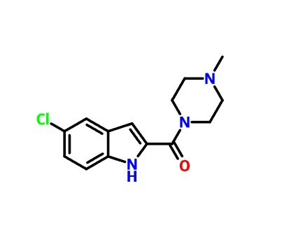 CAS 459168-41-3 1-[(5-хлор-1Н-індол-2-іл)карбоніл]-4-метил-піперазин