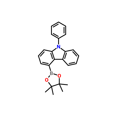 CAS 1547492-13-6|9-феніл-4-(4,4,5,5-тетраметил-1,3,2-діоксаборолан-2-іл)-9 Н-карбазол