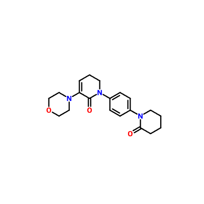 CAS 545445-44-1|3-Морфоліно-1-(4-(2-оксопіперидин-1-іл)феніл)-5,6-дигідропіридин-2 (1H)-один